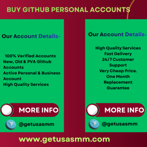 Buy GitHub personal accounts