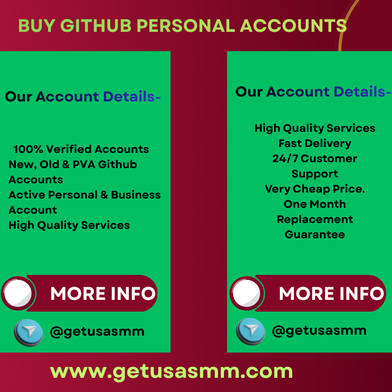 Buy GitHub personal accounts Buy GitHub personal accounts