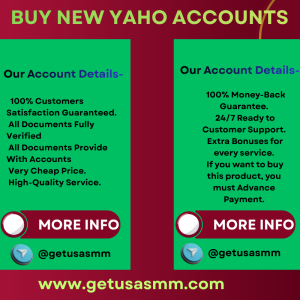 Buy New Yaho Accounts