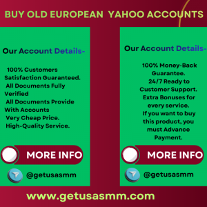 Buy Old European Yahoo Accounts